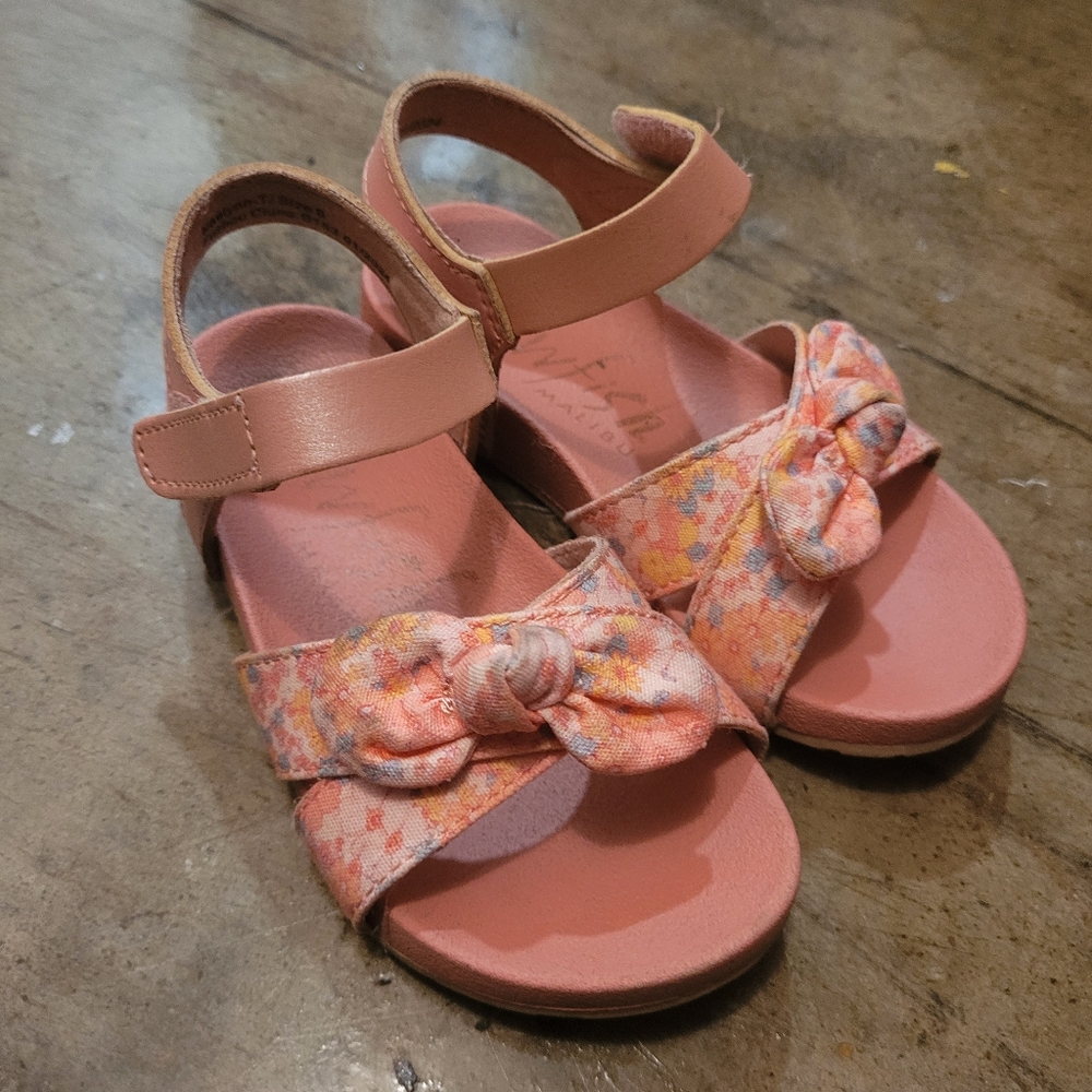 Pink Bow Sandals for Kids